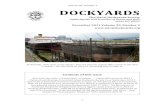 Volume 20, Number 2 DOCKYARDS · 2015-04-10 · Volume 20, Number 2 1 DOCKYARDS The Naval Dockyards Society Exploring the civil branches of navies and their material culture November