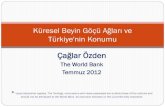 Çağlar Özdentubitak.gov.tr/.../Sunumlar/YTBIK_Caglar-Ozden_Sunum.pdfKüresel Beyin Göçü Ağları ve Türkiye'nin Konumu Çağlar Özden The World Bank Temmuz 2012 * Usual disclaimer