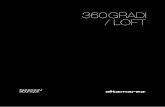 360GRADI · 2018-06-09 · 360gradi / bathroom collection.3 progetto loft design maurizio marconato e terry zappa loft sposa alcuni tratti di 360gradi con altri complementari: all’apertura
