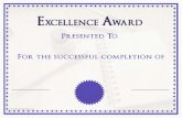 CertificateStreet… · EXCELLENCE AWARD . Title: certificate_2.psd Author: cendes8 Created Date: 4/15/2008 9:54:56 AM
