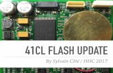 41CL FLASH UPDATEsystemyde.com/pdf/HHC-2017-clupdate-presentation.pdf · AGENDA DETAILED Front Cover 1 ..... Agenda Summary 2 .....