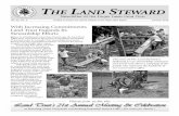 THE LAND STEW ARD - Finger Lakes Land Trust · Lake summers in his resume, John is a Finger Lakes native who discovered, over much time, that he is a Finger Lakes natural. ... “Margie’s