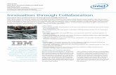Innovation through Collaboration - Data Center Solutions ...€¦ · SOLUTIONS • Strategic teamwork. Intel and IBM have a strong track record for working together to drive innovation