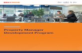 BRX Property Manager Development Program · supervision and guidance will come from interaction with an experienced senior property manager, property management director and vice