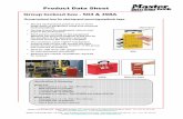 Product Data Sheet - Master Lock · Product Data Sheet Open here Master Lock Europe SAS - World Wide Contact -131, avenue Charles de Gaulle 92200 Neuilly sur Seine - Tel. +33 1 41