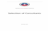 Selection of Consultants · Section 5 - Terms of Reference Section 6 - Standard Forms of Contract ... the Procuring Entity for the selection of Consultants, based on the SRFP. l.