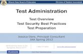 Test Overview Test Security Best Practices Test Preparation · IAA Test Administration Illinois State Board of Education Prohibitions: Actions That Violate Test Security Do not read,