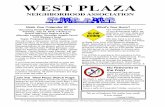WPNA 2016 7 July-August · 2020-01-17 · P. O. Box 32826 KCMO 64171-7826 FB West Plaza Neighborhood Association July-August 2016 WEST PLAZA NEIGHBORHOOD ASSOCIATION Mark Your Calendar