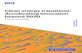 Clean energy transitions: Accelerating innovation beyond ... · Technology Collaboration Programmes (TCPs) by IEA have also made significant the contributions to global energy innovation,