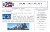 Rudderpost February 2016 - Shilshole Bay Yacht Club · -King County Park and Recreation Coordinating Council, a member of the Mayor’s advisory council for the Seattle Center, chair