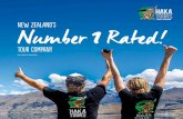 Number 1 Rated! - Haka Tours New Zealand · 1. Auckland to Paihia From the big city to remote beaches, we head north of Auckland to begin the epic tour in stunning Paihia in the Bay