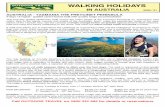 AUSTRALIAN WALKING HOLIDAYS · Charlotte Walk (guided or self-guided). We also offer a wide selection of group guided walking holidays or independent, inn-to-inn walks in Europe and