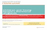 FR04456 - Children and Young People's Workforce · Children and Young People's Workforce (England) IMPORTANT NOTIFICATION FOR ALL APPRENTICESHIP STARTS FROM 21 SEPTEMBER 2018 Modifications