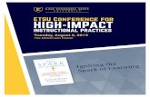 ETSU Conference for HIGH-IMPACTPickett, & Pelz, 2003) and that engagement is a key predictor of student success (Kuh, 2005). While mechanical methods to engage students in an online