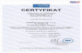 Energa Serwis · 2019-05-29 · VT2., Zeüikat Nr. 2018/PED-VT2-0726/OO The Certification Body has to conduct annual monitoring of the QC during certificate's validity period. This