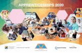 APPRENTICESHIPS 2020 - Tees Valley Networktvwbl.net/downloads/TVLPN_Apprenticeships_2020-web.pdf · Apprenticeship journey. Learners starting on an Apprenticeship level 2 can progress