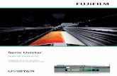 ESP3126 Uvistar series Product Brochure · 2015-11-27 · uviStar SEriE dE imPrESoraS uv dE SuPEr gran Formato Líder en calidad de imagen 40pl 20pl La tecnología PDS produce gotas