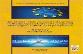 LODZ UNIVERSITY OF TECHNOLOGY - Matejun€¦ · LODZ UNIVERSITY OF TECHNOLOGY . Small and medium-sized enterprises in the European Union: development challenges in 2014-2020 perspective