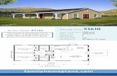House Plan 51610 Total Living Area 1,000 sq.ft Order Code ... · great room & large front porch. Main Level Bedrooms Bathrooms Garage Type Dimensions STOOP 1,000 sq.ft n/a 40' Wide