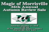 Maic o Morrisville - cowbuyer.com … · Maic o Morrisville 3t ual utum eview Sale Saturday October 13, 2018 11:00 am SUNY Morrisville Dairy Complex Morrisville, New York. 2018-19
