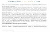 The US Resettlement Program in Alabama Refugee Population in … · 2013-08-31 · The US Resettlement Program in Alabama Refugee Population in Alabama: Alabama has resettled over