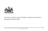 Australian and New Zealand College of Veterinary Scientists … · 2020-04-28 · Australian and New Zealand College of Veterinary Scientists Strategic Plan 2016-2020 Page 4 Last
