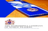 THE WORSHIPFUL COMPANY OF WORLD TRADERS...The Worshipful Company of World Traders and Long Finance (April 2018). 5 • younger membership engagement – one amazing development is