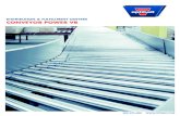 DISTRIBUTION & FULFILLMENT CENTERS CONVEYOR POWER VB · curved conveyor applications. • Durable low dust cover keeps facilities cleaner • Operational temperature . range –22°F