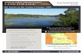 AGRICULTURAL/RECREATIONAL SANSONE LAND FOR SALE groups3.amazonaws.com/loa.data/inv/2493125/MO 62-Eureka.pdf · 2017-03-07 · LAND FOR SALE 62 Acres in St. Louis County, MO FOR MORE
