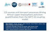 CO and transport processes driving tropospheric pollution ... · SOFT‐IO coupling model Assign the sources & regions driving the meridional CO distributions Investigate the inter