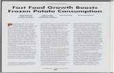 U.S. Potato Consumption Fast Food Growth Boosts Frozen ......U.S. Potato Consumption Fast Food Growth Boosts Frozen Potato Consumption Biing-Hwan Lin (202) 694-5458 blin@ers.usda.gov