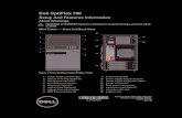 Dell OptiPlex 790...Dell OptiPlex 790 Setup And Features Information About Warnings WARNING: A WARNING indicates a potential for property damage, personal injury, or death. Mini-Tower