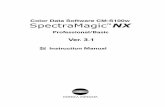 SpectraMagic NX Instructions (English, Pro/Basic)...CHAPTER 1 : OVERVIEW 7 Major Functions 1.2 Major Functions Items marked with Ê are supported only by SpectraMagic NX Professional