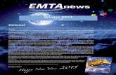 n ews - EMTA · By the 1st of January 2015, a new Public Transpor tA u ho riyw lb ef m anc dT N s: Metropo litan Region Rotterdam Den Haag (MRDH), r es u tingf om aw p h stadsregio