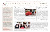 V a Block party unites Frazer Aug. 16 Prayer service with ...frazerumc.org/frazerumc/uploads/media/FFN-AUG5-2009web.pdf · The artists, from left: Mandy Burbank, TIffany Turner, Mia