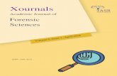 Academic Journal of Forensic Sciences · Xournals Academic Journal of Forensic Sciences issue entire fraternity of the journal and the respected members of editorial and Dear Readers,