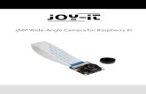 5MP Wide Angle Camera for Raspberry Pi · 5MP Wide-Angle Camera for Raspberry Pi sudo raspi-config. Ausgabe 20.10.2017 opyright by Joy-IT 8 3 6. Using the camera 6.1 Taking photos