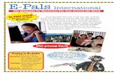 The Magazine for Electronic Pen Pals Around the …...pen pals around the world. Alberto Valenzuela Visit these websites with your teacher Be an onic al! ew er orld. Learn a new language!