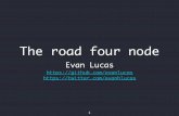 Evan Lucas · 1/14/15 io.js v1.0.0 Released 2/6/15 Node.js v0.12 Released 5/8/15 Node.js BDFL steps down 5/13/15 io.js TC joins Node Foundation 9/8/15 Node.js v4.0.0 Released (1st