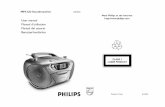 Meet Philips at the Internet User ... · MP3 sólo: pulse primero ALBUM +/-para seleccionar el álbum deseado. El visualizador muestra brevemente ALBUM y el número de álbum actual.(Véase