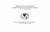 2006 Guidance Curriculum · Guidance Curriculum Page 7 of 82 School Guidance and Counseling Curriculum Goals for Graduates Personal and Social Development • Students demonstrate