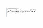 Request for Proposal (RFP) for Disaster Response and ......Yale University Library Request for Proposal (RFP) for Disaster Response and Recovery Services May 2012 (Revised November