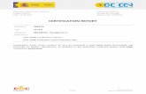 CERTIFICATION REPORT - Common Criteria : New CC Portal...organismo.certificacion@cni.es Reference: 2018-54-INF-3132-v1 Target: Público Date: 11.06.2020 Created by: CERT10 Revised