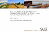 GRAIN IMPORTATIONS INTO EGYPT 2013... · 2 EGYPT AND GRAINS Bread was the most important part of the ancient Egyptian diet. There was no rice, maize or potatoes at that time those