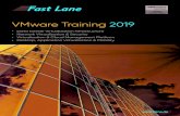 VMware Training 2019 - iTLS · 2018-12-03 · VMware vSphere 6.7: Fast Track (VVFT) Inklusive Voucher für die Examen vSphere Foundations und VMware Certified Professional - DCV VMWARE