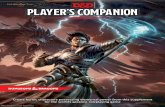 PLAYER’S COMPANION · Create heroic characters possessing elemental power from this supplement for the world’s greatest roleplaying game PLAYER’S COMPANION ... Anderson, Paul