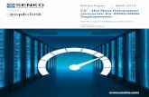 CS - the Next Generation Deployments of... · Next-generation data centers upgrades Total revenue for 100G, 200G,and 400G transceivers Zone 2012-2015 2016-2018 Server ports 10Gbps