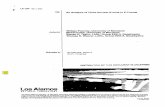 LosAlamos - Federation of American Scientists · ble paper or microfiche copy of the original report at a 300 dpi resolut ion. Original color illustrations appear as black and white