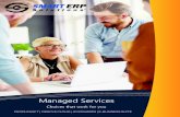 Managed Services - ww1.prweb.com · Oracle Cloud Applications (CX, HCM, ERP, SCM, EPM, IoT, Analytics & More) SmartERP is current with industry trends toward datacenter transformation