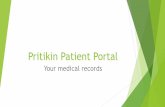 Pritikin Patient Portalpritikin.com/ebooks/2015/pritikin-patient-portal... · As a valued patient, we hope you will enjoy the convenience of online access to our office. We invite